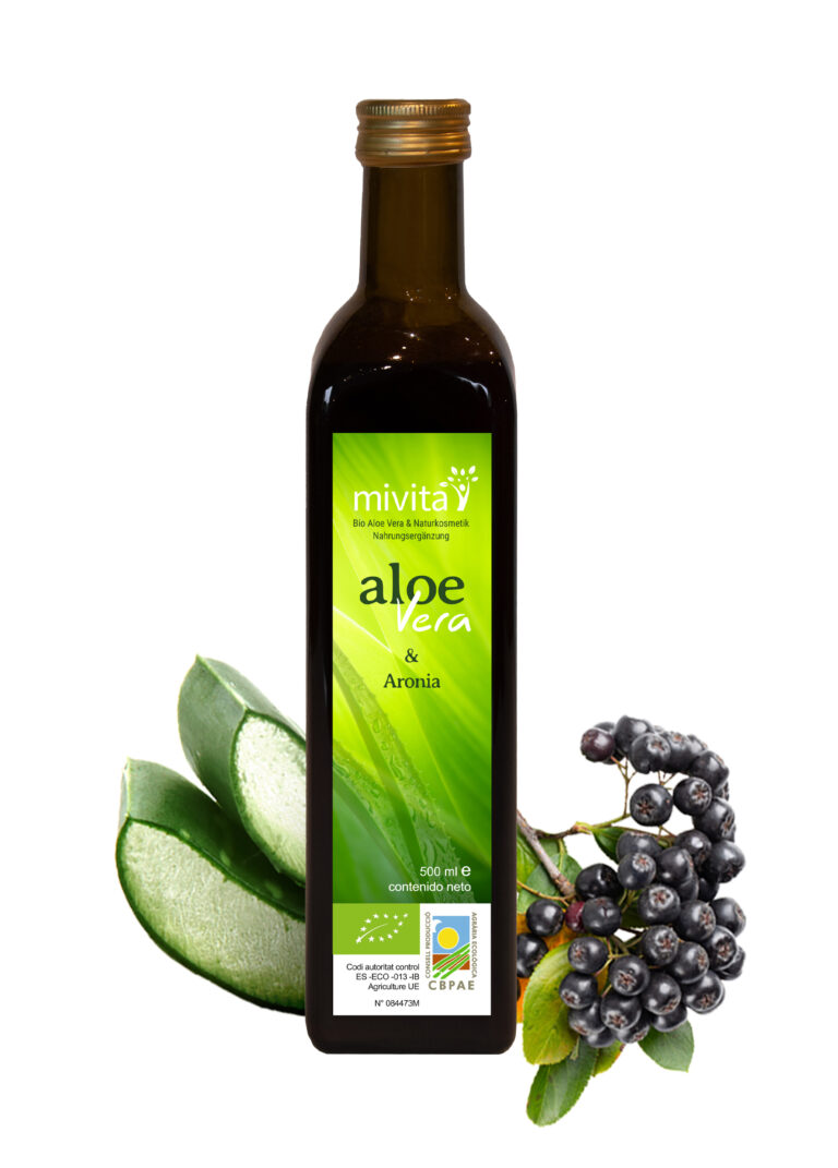 zumo aloe con aronia